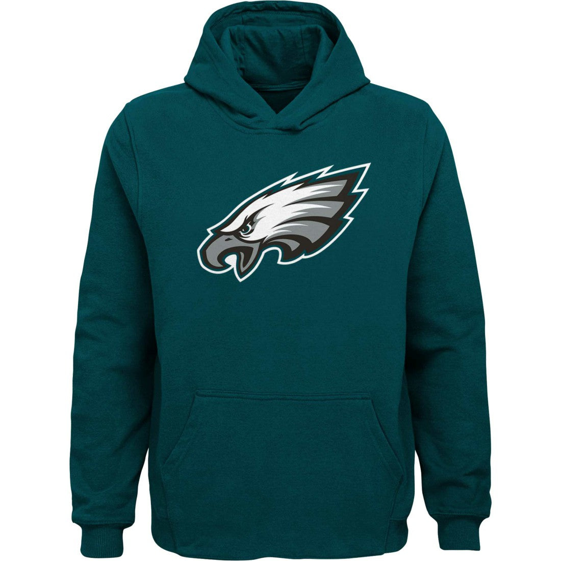 Philadelphia Eagles Youth Team Logo Pullover Hoodie - Green on sale