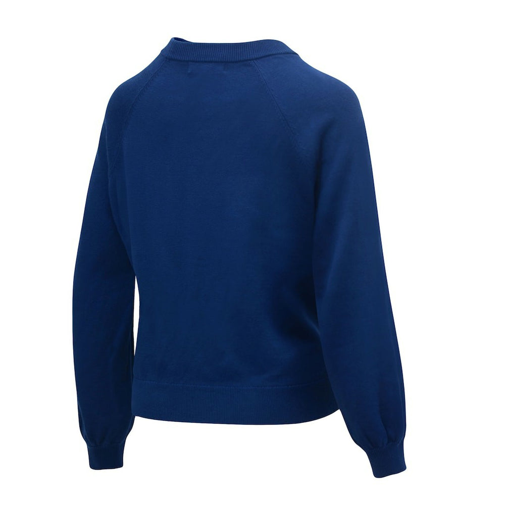 Dallas Cowboys Lauren James Women's Wordmark Star Raglan Pullover Sweater - Navy on sale