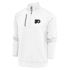 Philadelphia Flyers Antigua Special Edition 2.0 Generation Quarter-Zip Pullover Top White