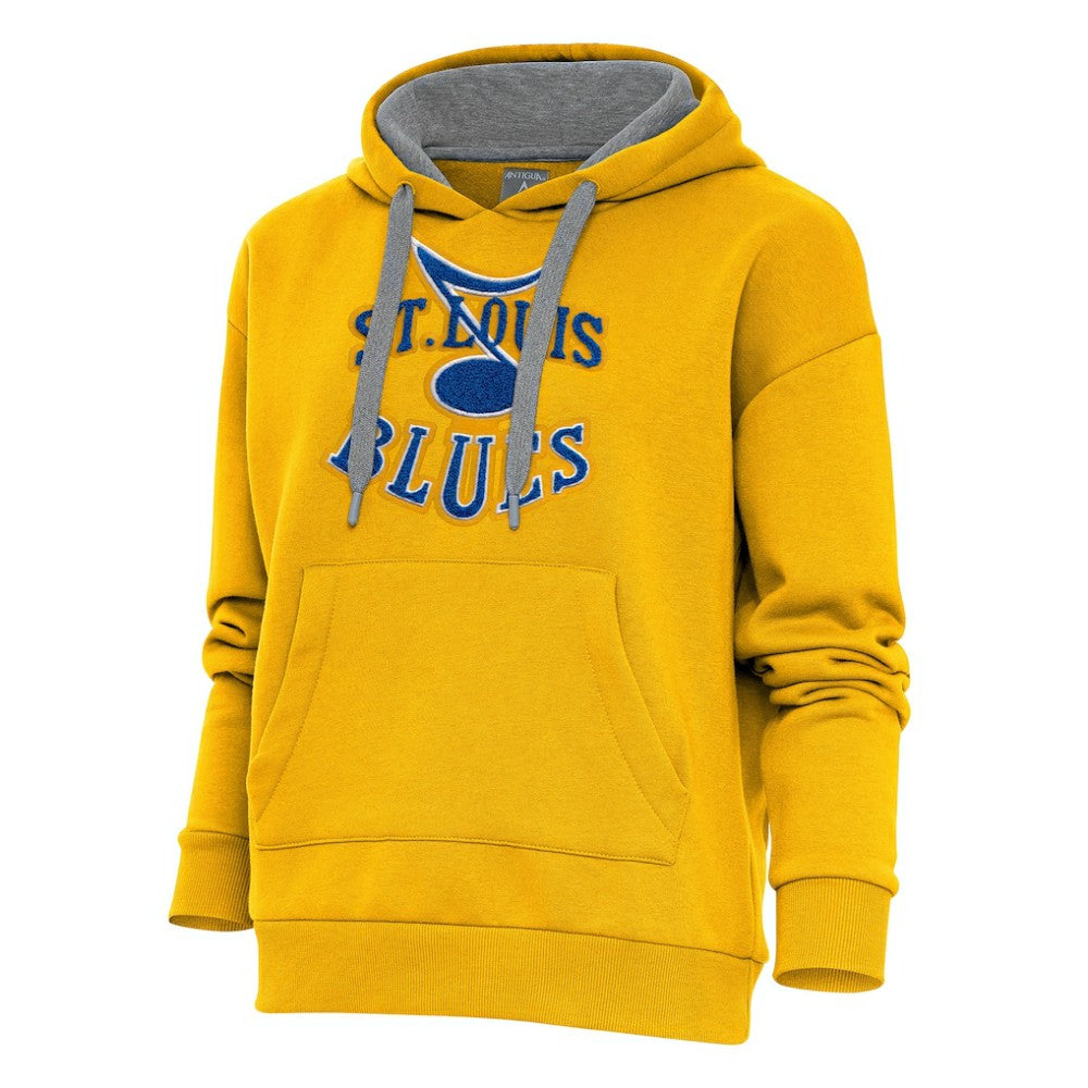 St. Louis Blues Antigua Special Edition 2.0 Victory Pullover Hoodie Gold
