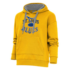 St. Louis Blues Antigua Special Edition 2.0 Victory Pullover Hoodie Gold