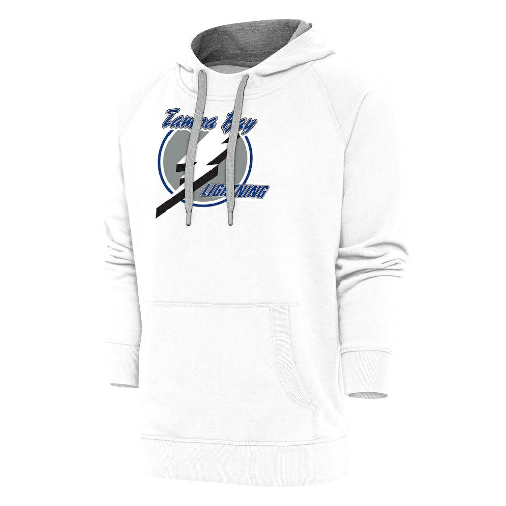 Tampa Bay Lightning Antigua Special Edition 2.0 Victory Pullover Hoodie White