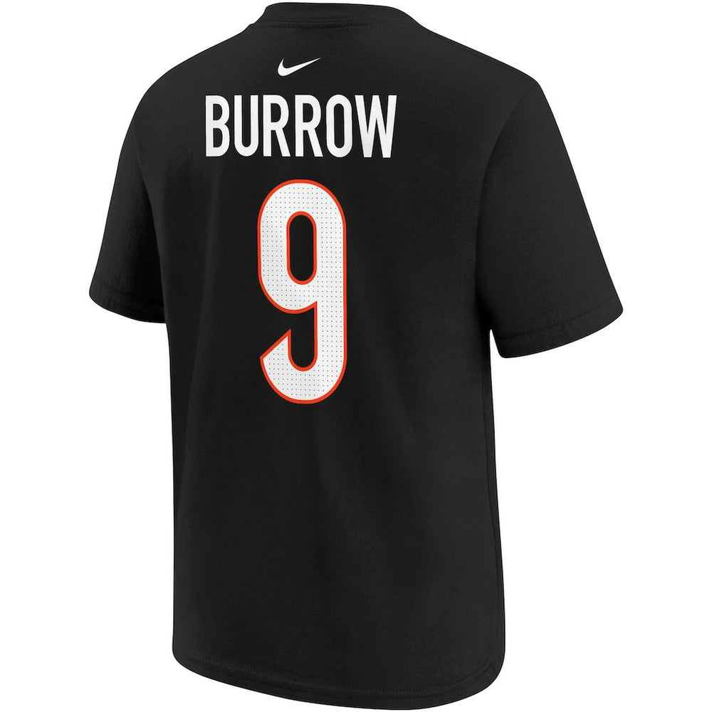 Joe Burrow Cincinnati Bengals Youth Player Name & Number T-Shirt - Black | Nike sale