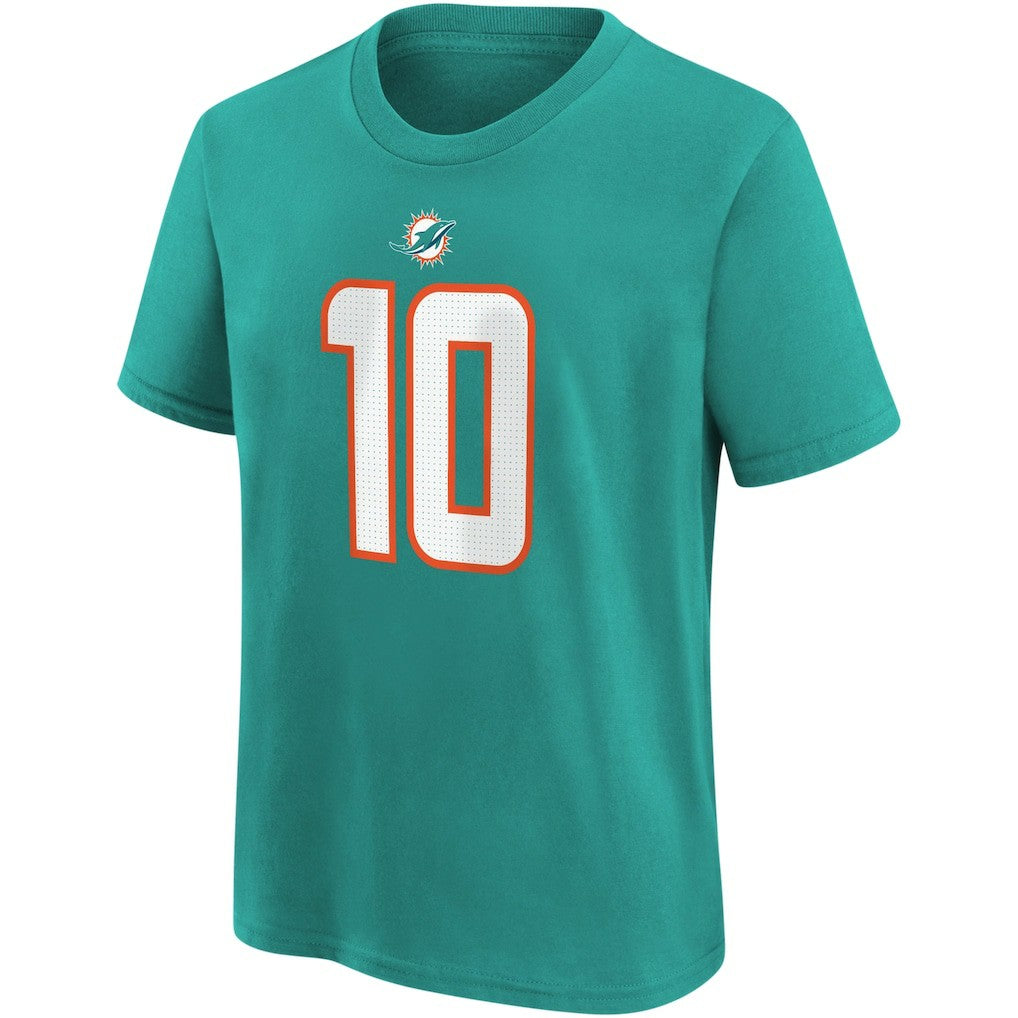 Tyreek Hill Miami Dolphins Youth Player Name & Number T-Shirt - Aqua | Nike outlet