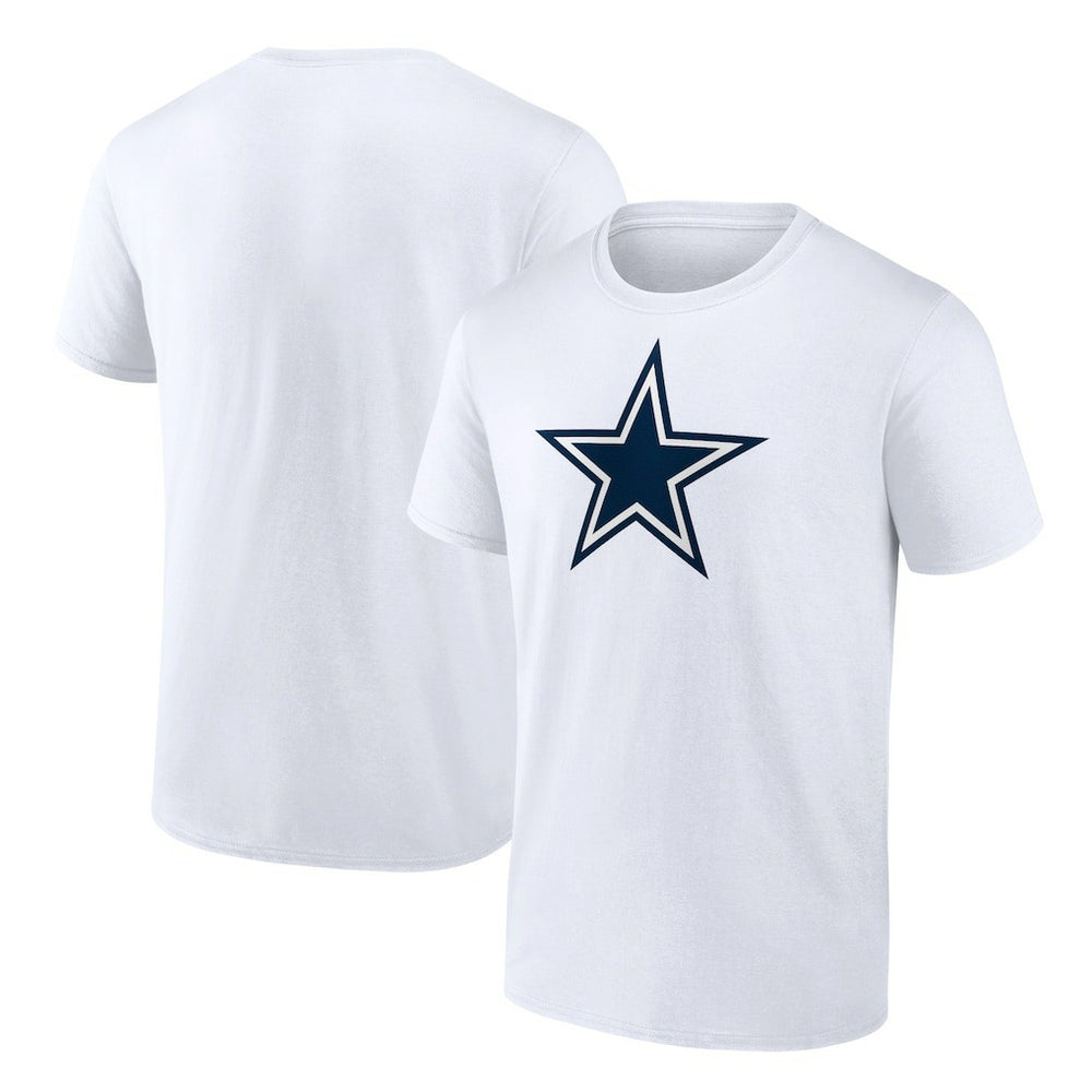 Dallas Cowboys Primary Logo T-Shirt - White cheap