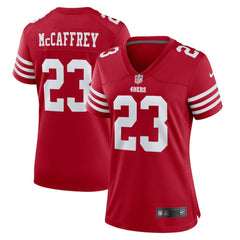Christian McCaffrey San Francisco 49ers Women's Player Jersey - Scarlet | Nike cheap