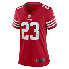 Christian McCaffrey San Francisco 49ers Women's Player Jersey - Scarlet | Nike cheap