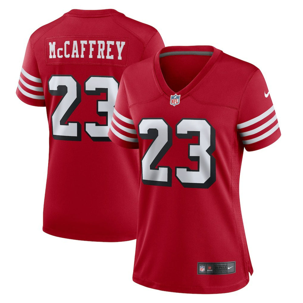 Christian McCaffrey San Francisco 49ers Women's Player Jersey - Scarlet | Nike discount