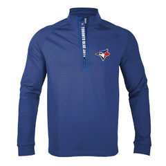 Toronto Blue Jays Levelwear Calibre Quarter-Zip Pullover Top - Royal