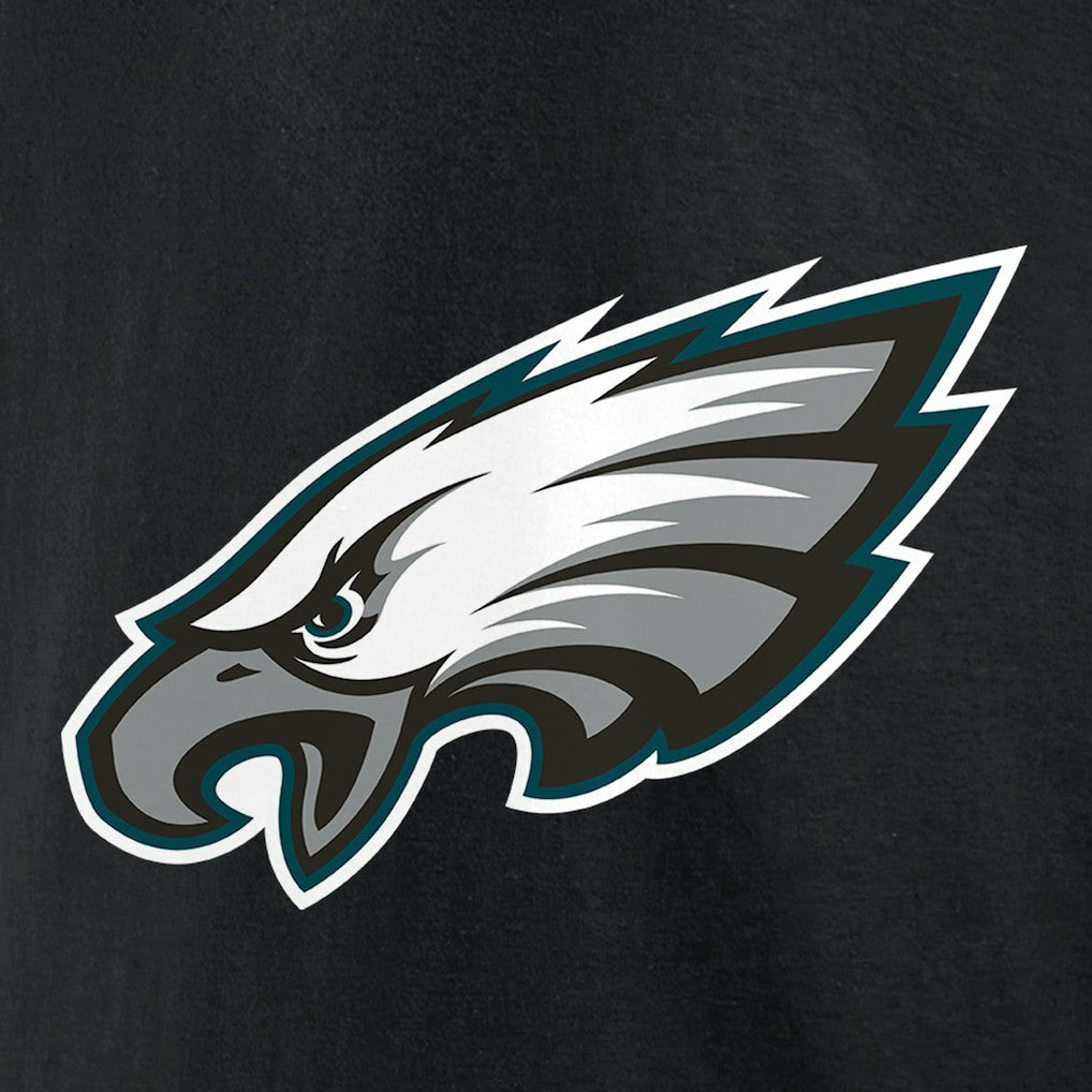 Dallas Goedert Philadelphia Eagles Icon Player Name & Number T-Shirt - Black discount