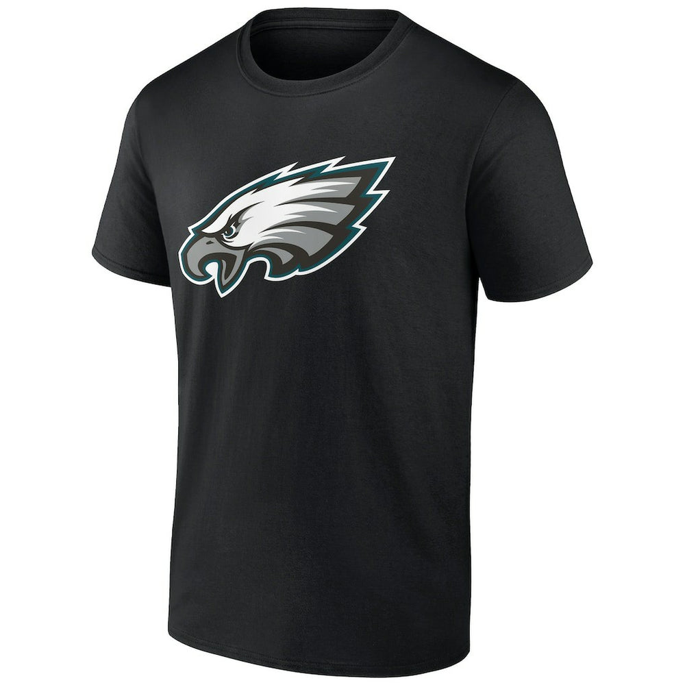 Jalen Hurts Philadelphia Eagles Icon Player Name & Number T-Shirt - Black on sale