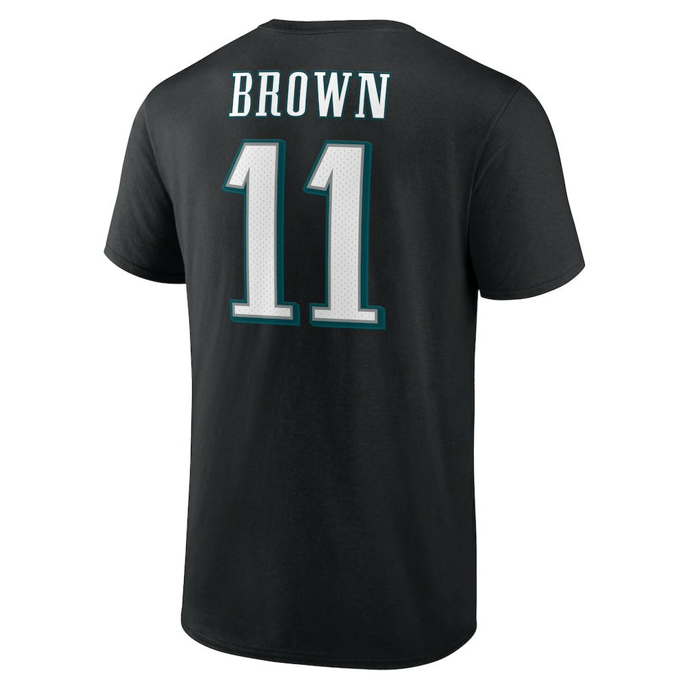 A.J. Brown Philadelphia Eagles Icon Player Name & Number T-Shirt - Black online