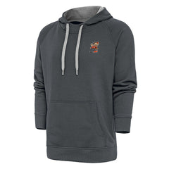 Cleveland Browns Antigua Team Logo Victory Pullover Hoodie - Charcoal discount