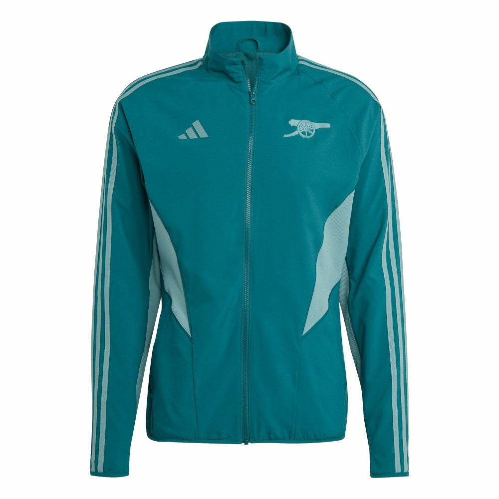 Arsenal 2023/24 Anthem Full-Zip Jacket - Green | Adidas for sale