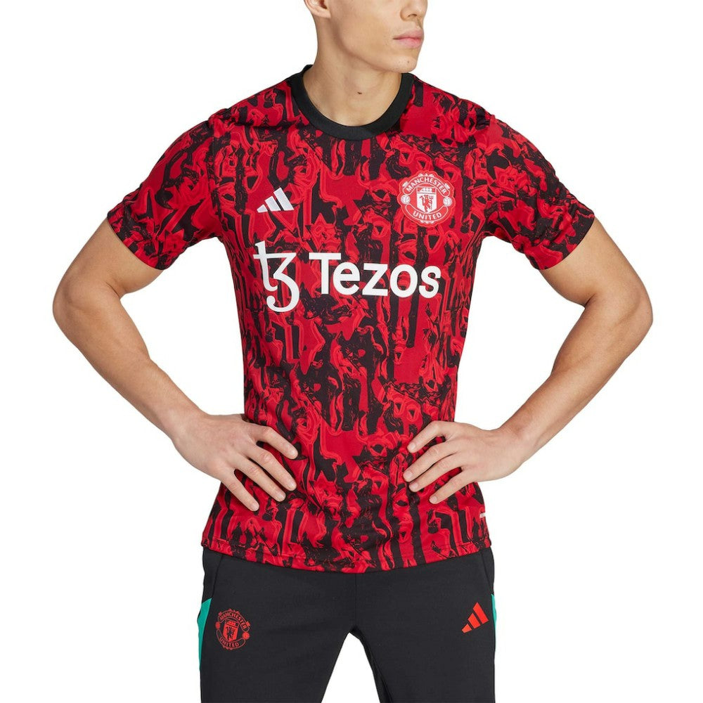 Manchester United 2023/24 Pre-Match Top - Red | Adidas for sale