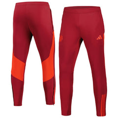 Manchester United 2023/24 AEROREADY Training Pants - Red | Adidas for sale