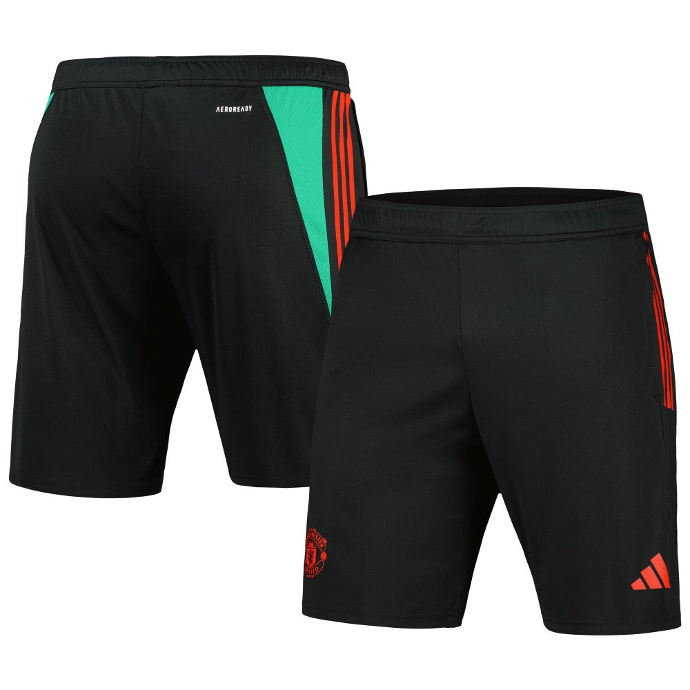 Manchester United 2023/24 Training AEROREADY Shorts - Black | Adidas discount