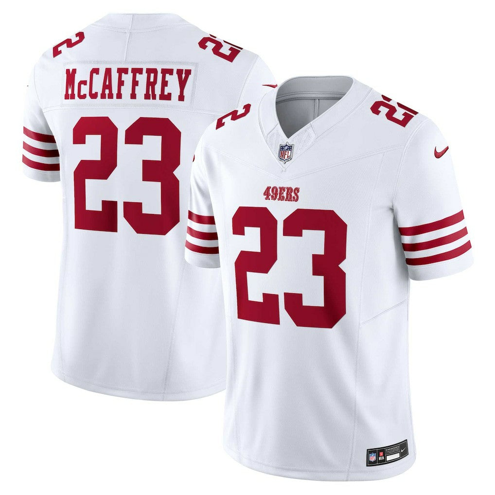 Christian McCaffrey San Francisco 49ers Vapor F.U.S.E. Limited Jersey - White | Nike online