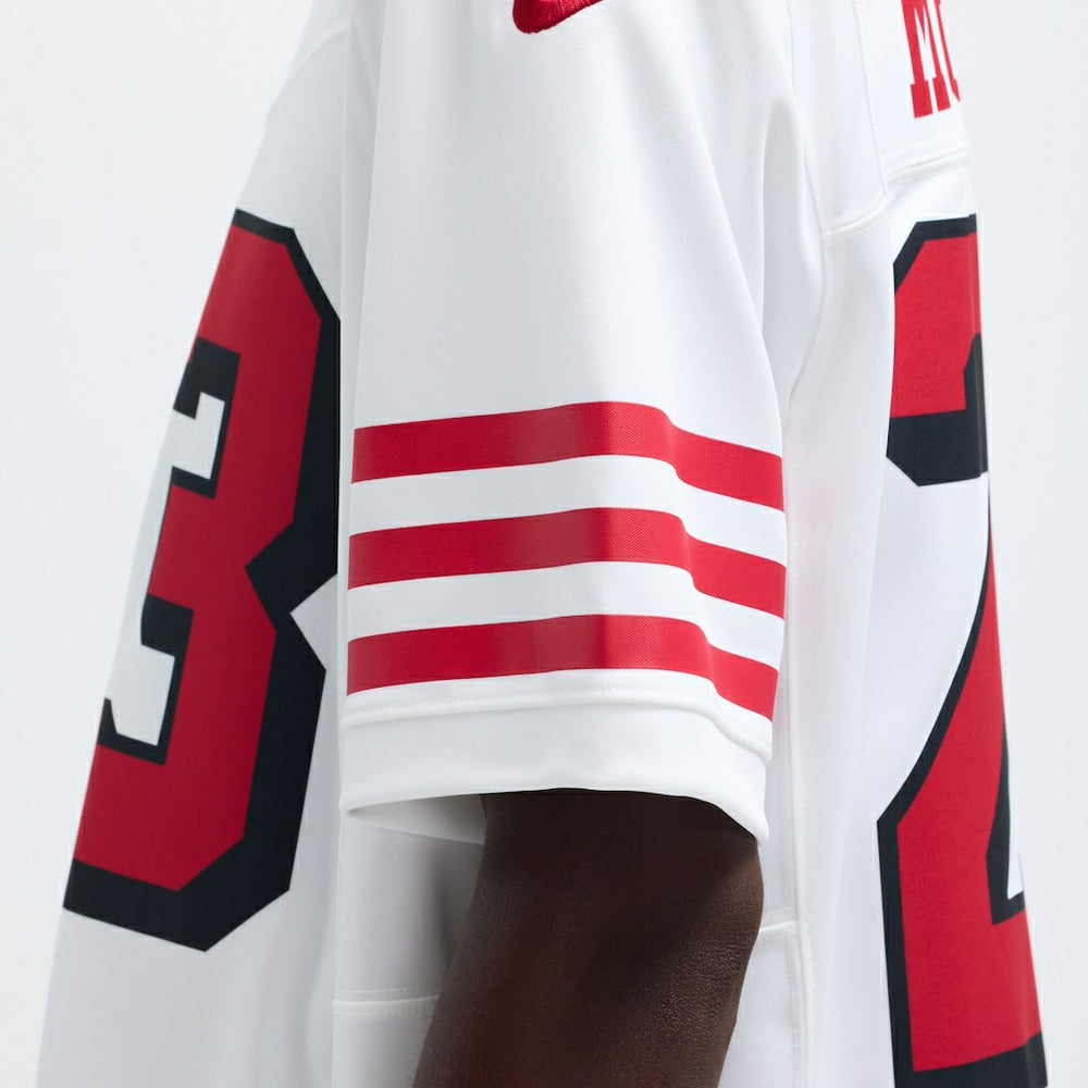 Christian McCaffrey San Francisco 49ers Vapor F.U.S.E. Limited 2nd Alternate Jersey - White | Nike discount
