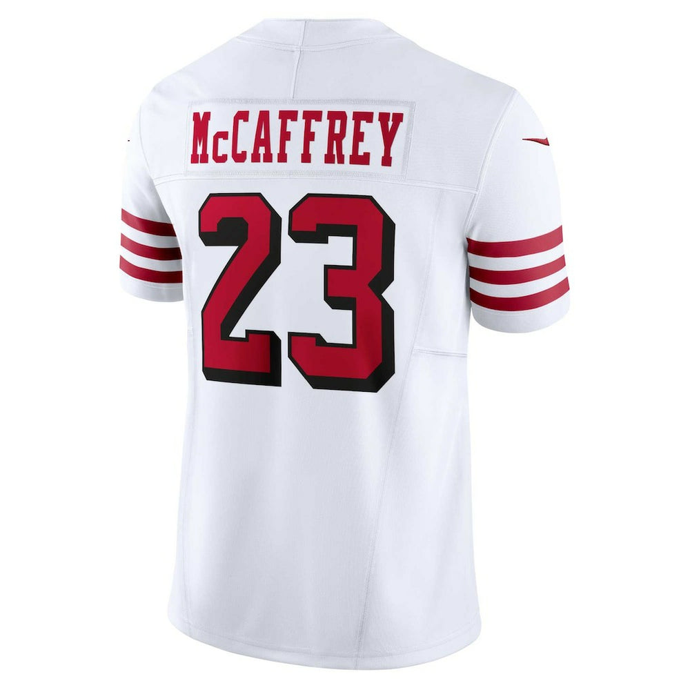 Christian McCaffrey San Francisco 49ers Vapor F.U.S.E. Limited 2nd Alternate Jersey - White | Nike discount