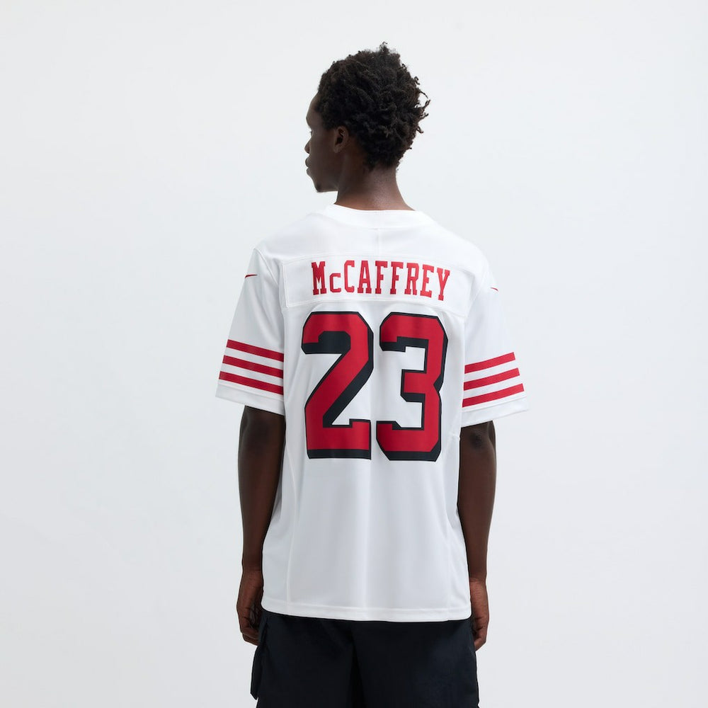 Christian McCaffrey San Francisco 49ers Vapor F.U.S.E. Limited 2nd Alternate Jersey - White | Nike discount