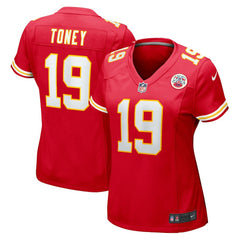 Kadarius Toney Kansas City Chiefs Women's Game Player Jersey - Red | Nike online