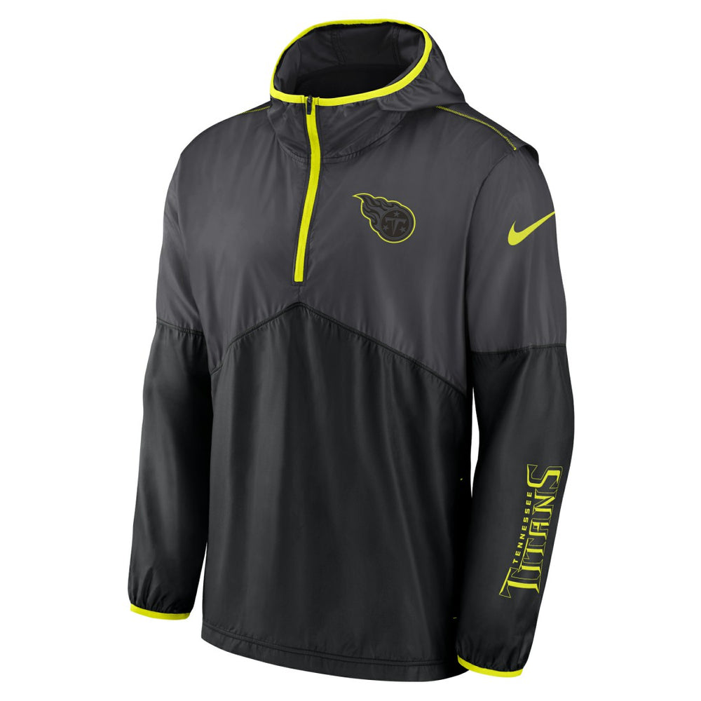 Tennessee Titans Volt Hoodie Half-Zip Jacket - Anthracite | Nike outlet