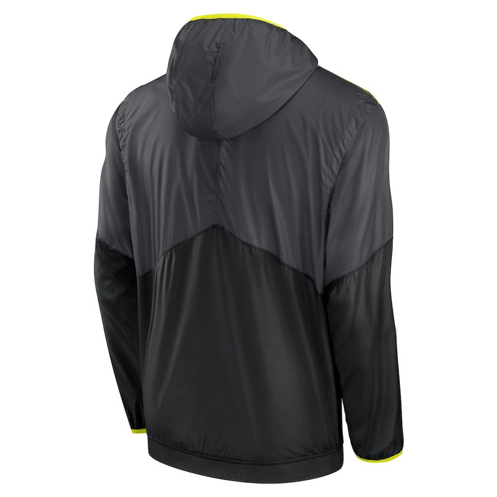 Cleveland Browns Volt Hoodie Half-Zip Jacket - Anthracite | Nike outlet