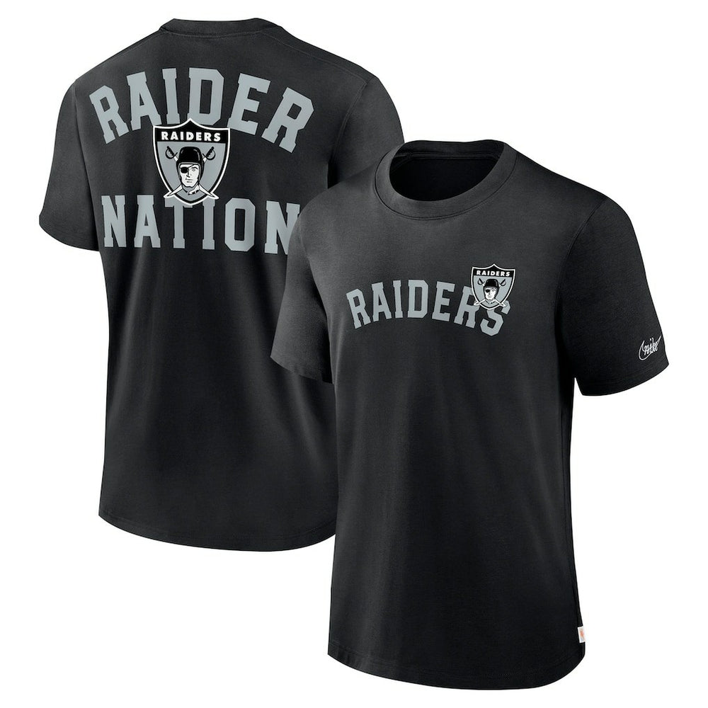 Las Vegas Raiders Rewind Slogan T-Shirt - Black | Nike sale