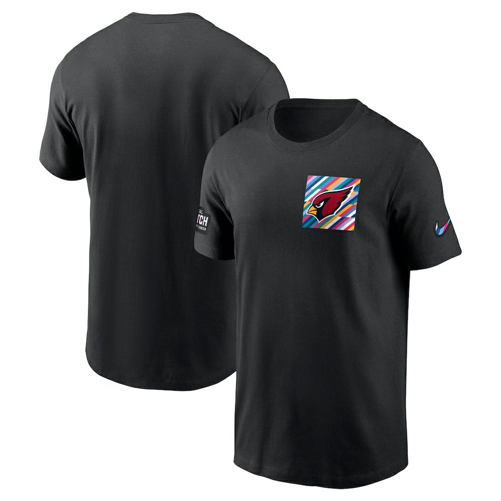 Arizona Cardinals Crucial Catch Sideline Tri-Blend T-Shirt - Black | Nike discount