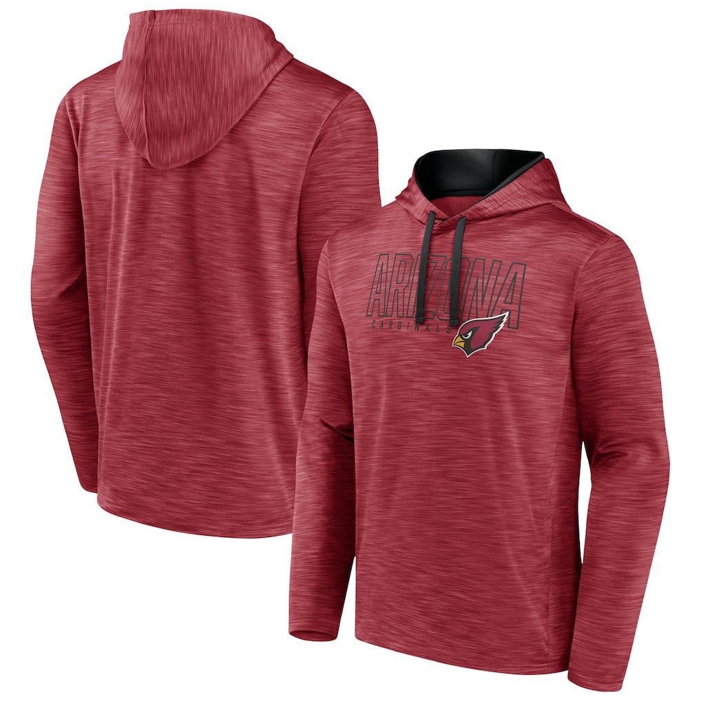 Arizona Cardinals Hook and Ladder Pullover Hoodie - Heather Cardinal sale