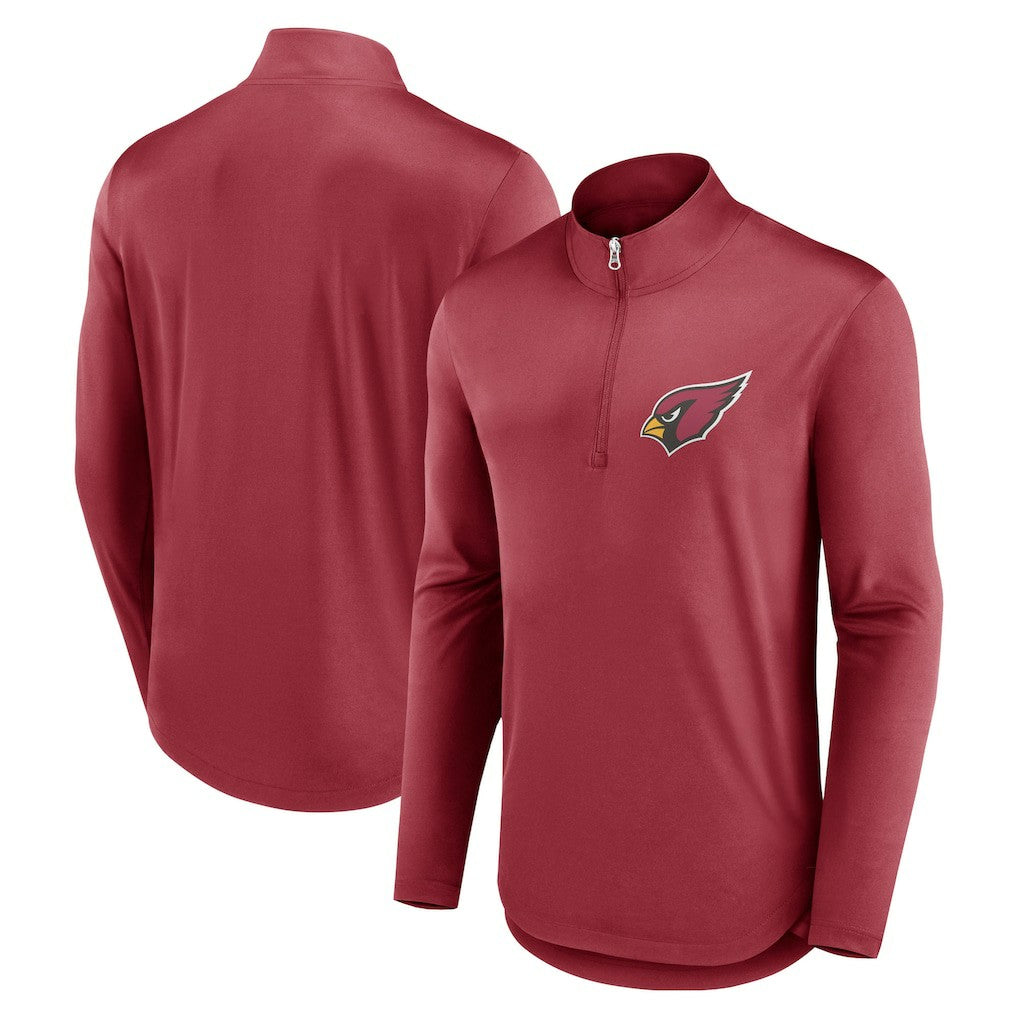 Arizona Cardinals Quarterback Quarter-Zip Top - Cardinal discount