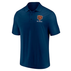 Chicago Bears Lockup Two-Pack Polo Set - White/Navy for sale
