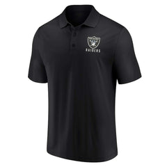 Las Vegas Raiders Lockup Two-Pack Polo Set - White/Black online