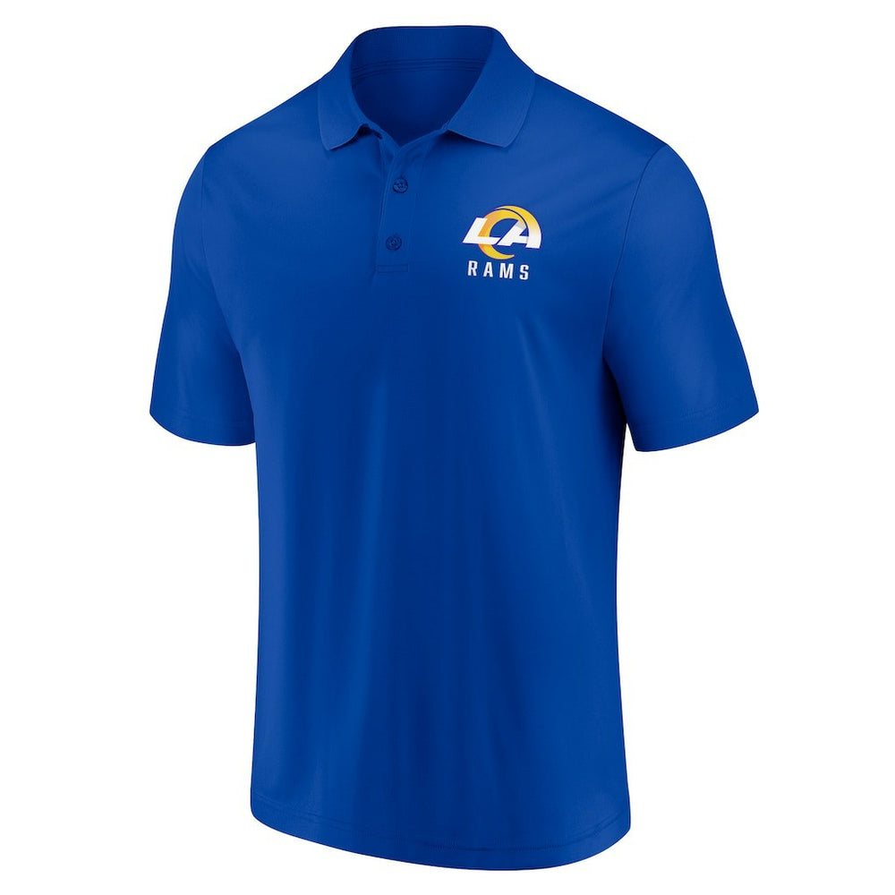 Los Angeles Rams Lockup Two-Pack Polo Set - White/Royal on sale