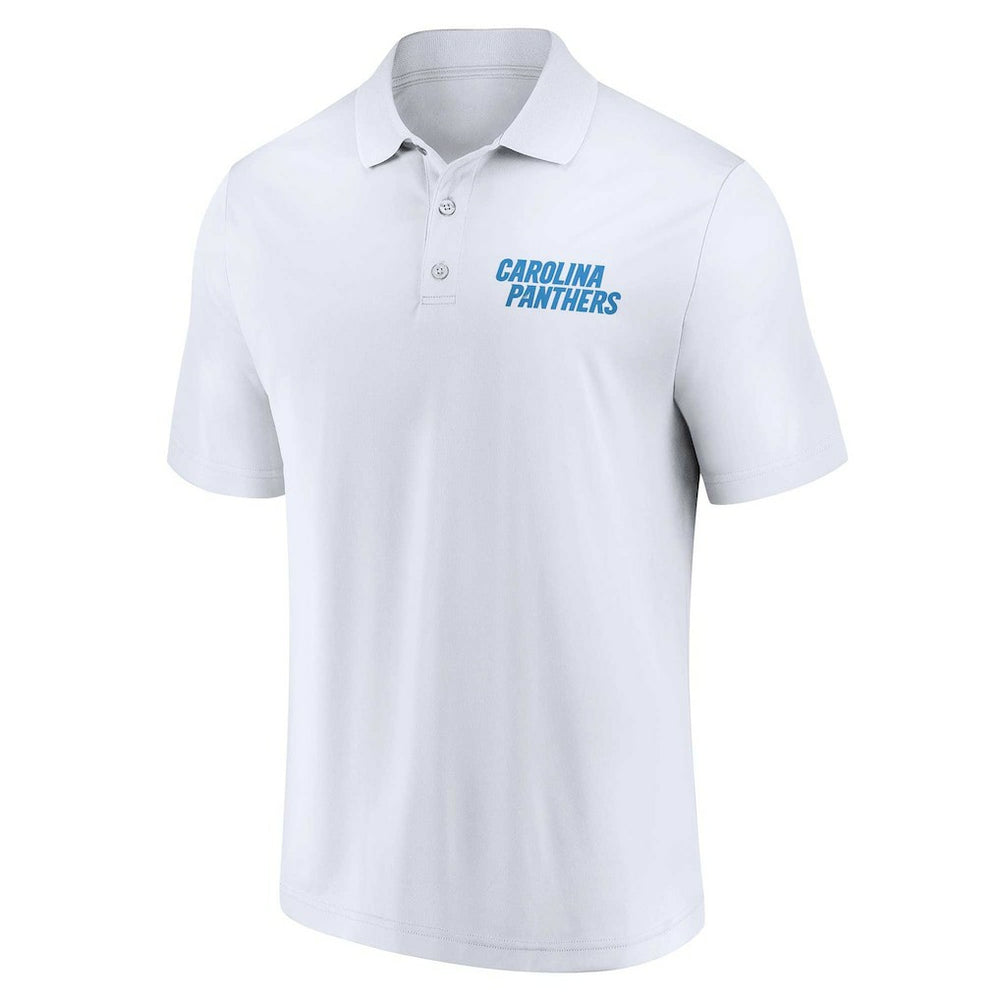 Carolina Panthers Lockup Two-Pack Polo Set - White/Black online