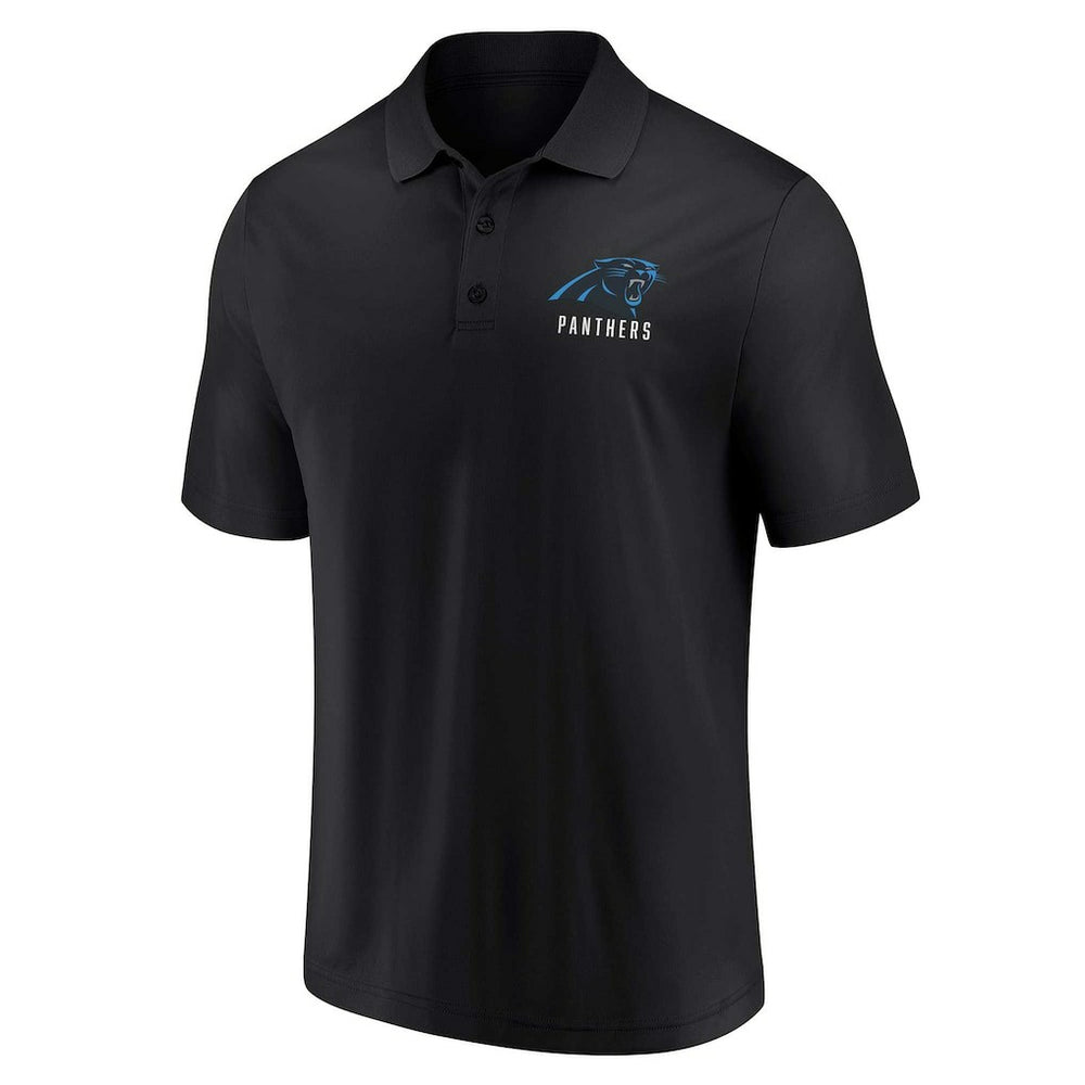 Carolina Panthers Lockup Two-Pack Polo Set - White/Black online