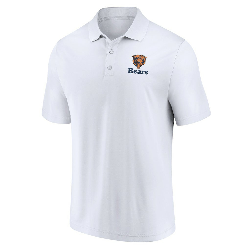 Chicago Bears Throwback Two-Pack Polo Set - White/Navy outlet