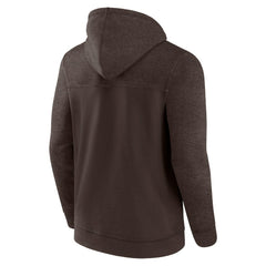 Cleveland Browns Offensive Lineup Hoodie Full-Zip Hoodie - Brown online