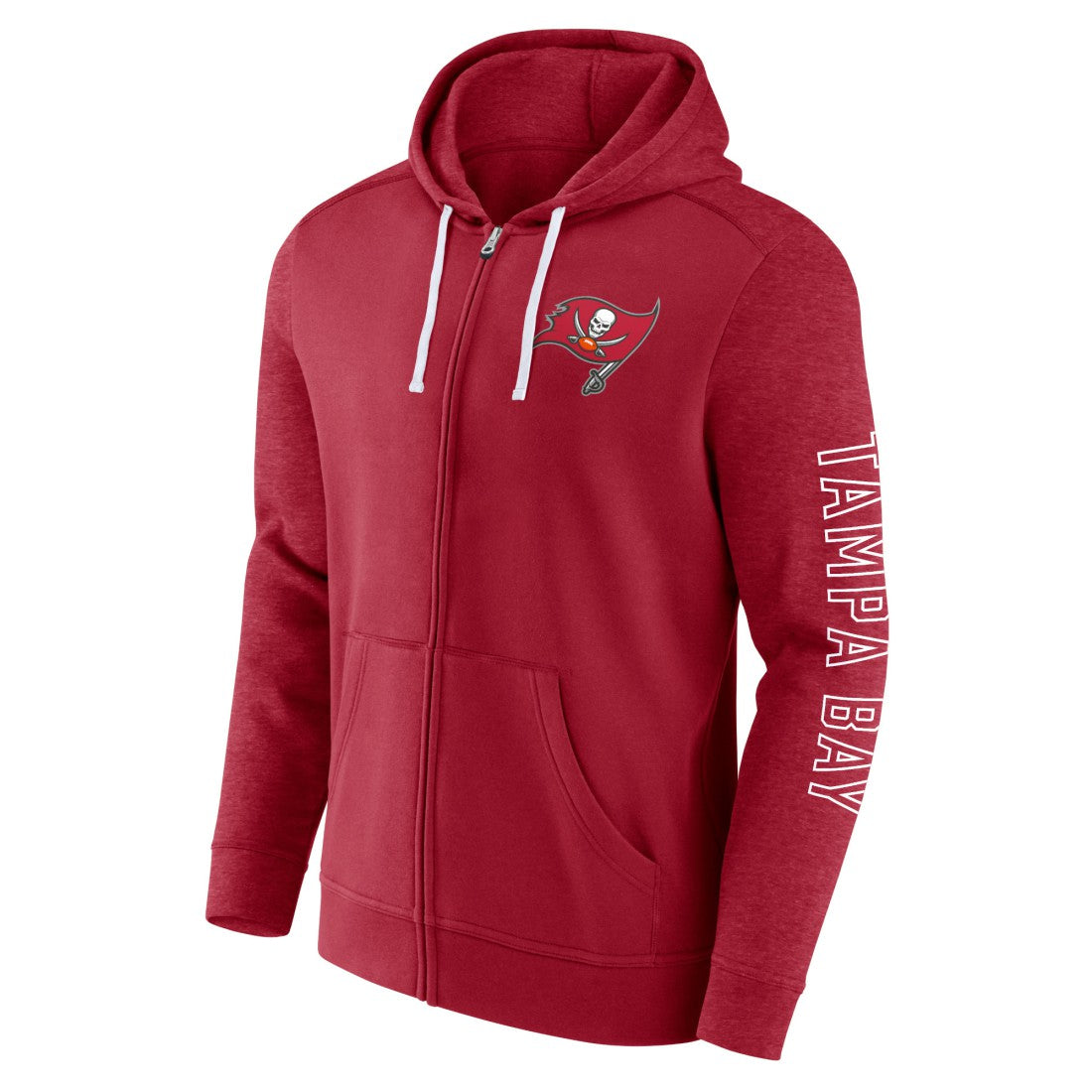 Tampa Bay Buccaneers Offensive Lineup Hoodie Full-Zip Hoodie - Red on sale