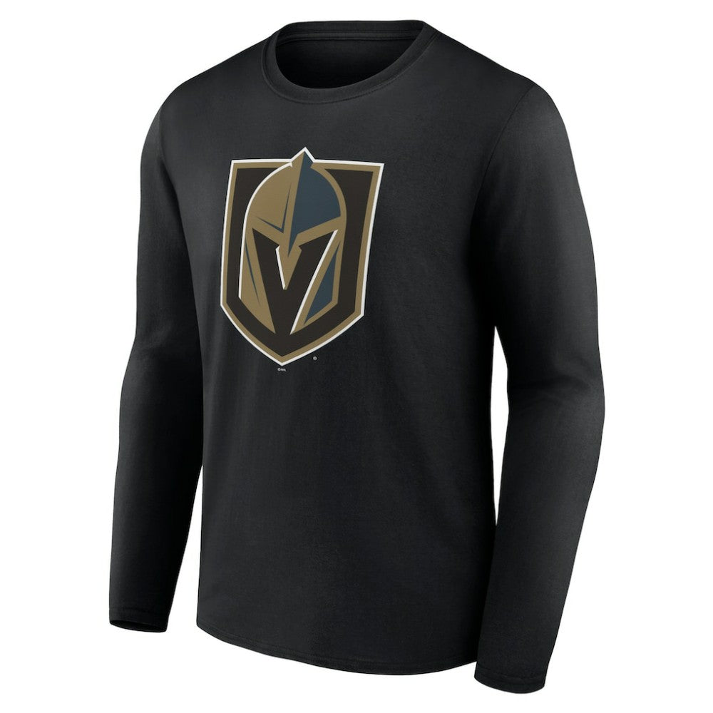 Vegas Golden Knights Primary Logo Team Long Sleeve T-Shirt Black