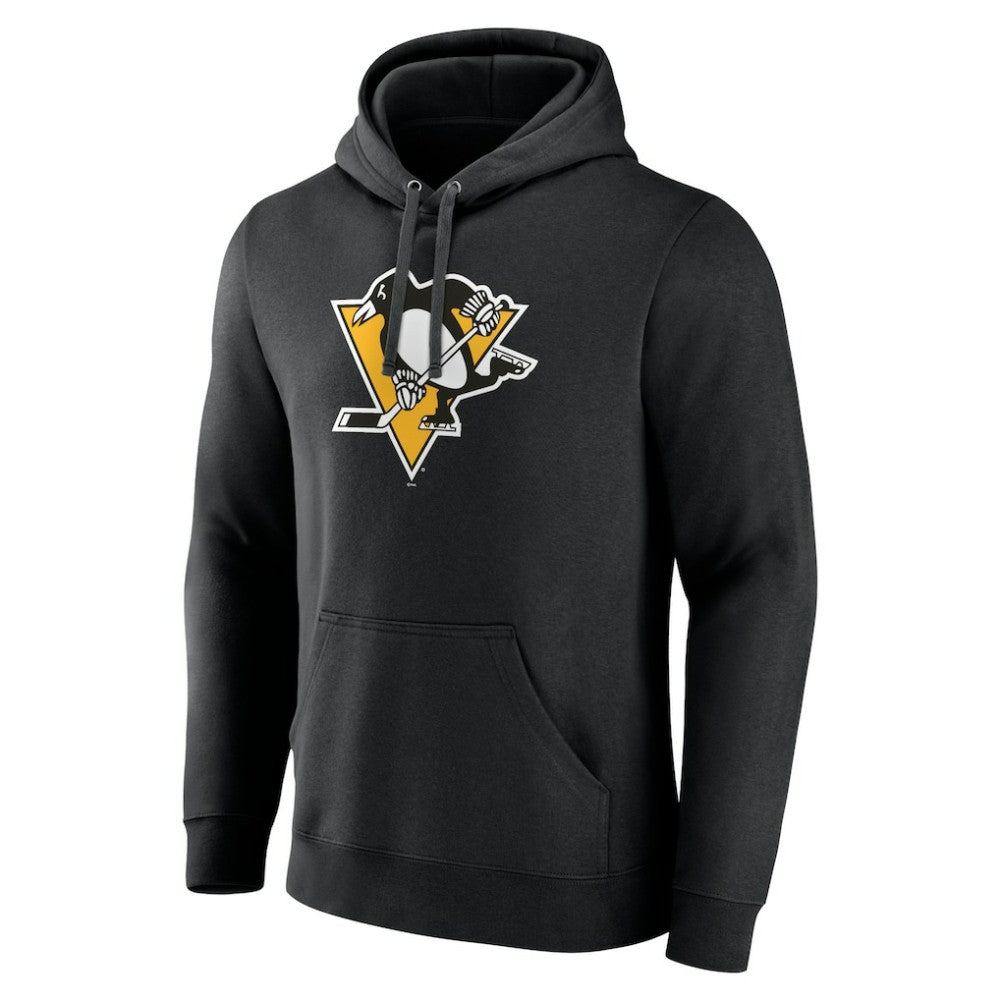 Pittsburgh Penguins Primary Team Logo Pullover Hoodie Black