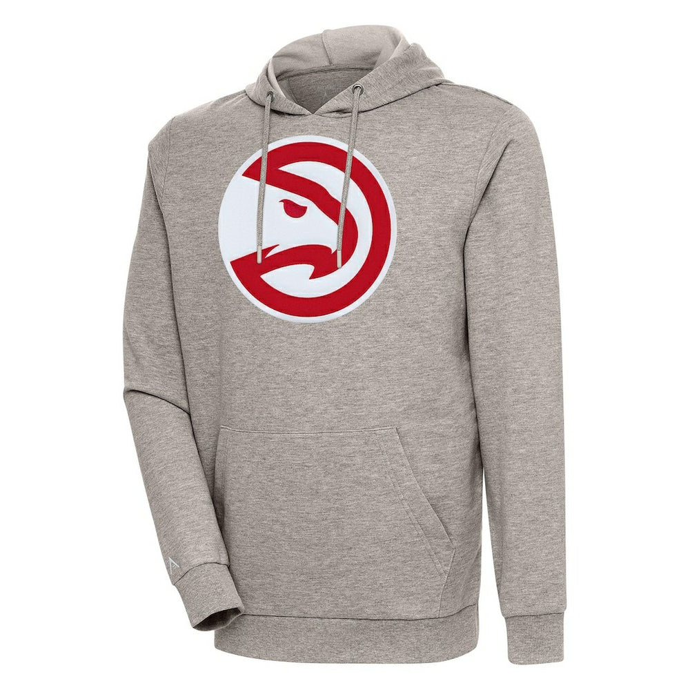 Atlanta Hawks Antigua Action Pullover Hoodie - Oatmeal online