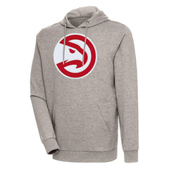 Atlanta Hawks Antigua Action Pullover Hoodie - Oatmeal online
