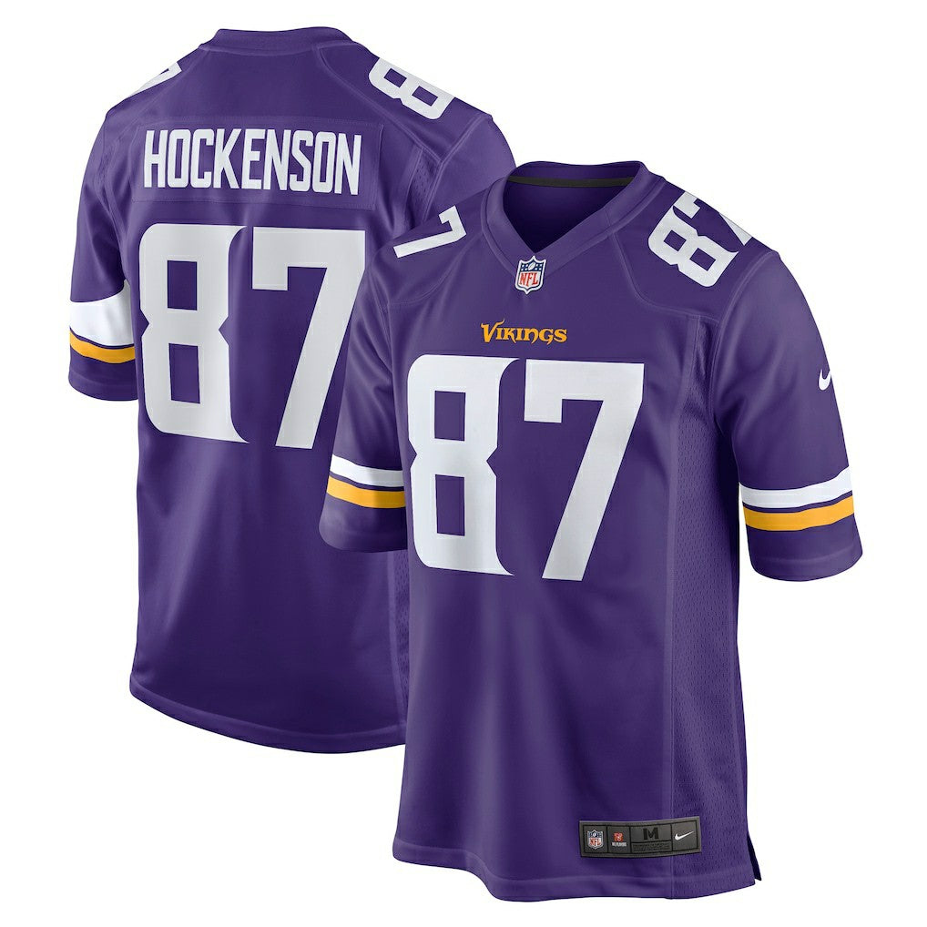 T.J. Hockenson Minnesota Vikings Game Player Jersey - Purple | Nike sale