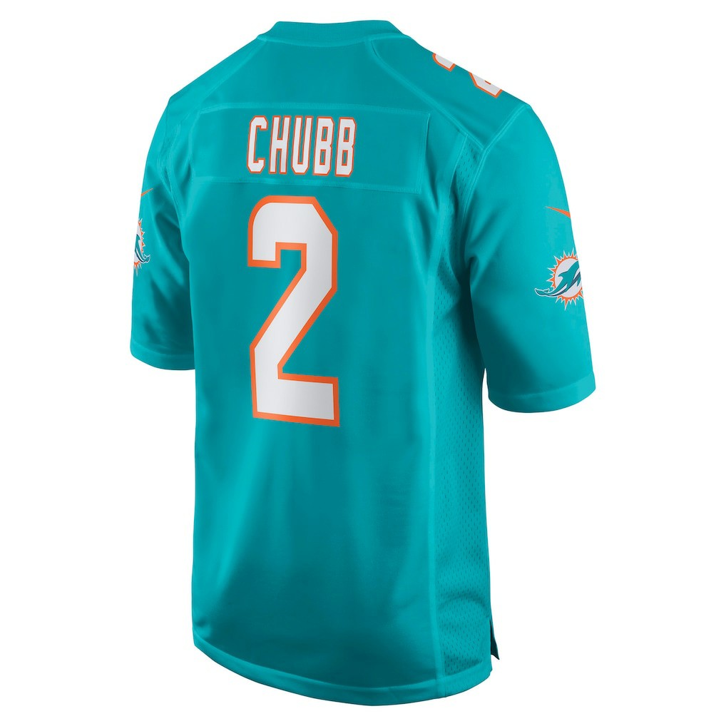 Bradley Chubb Miami Dolphins Game Player Jersey - Aqua | Nike outlet