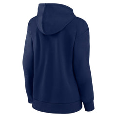 Colorado Avalanche Women's Primary Logo Pullover Hoodie Navy