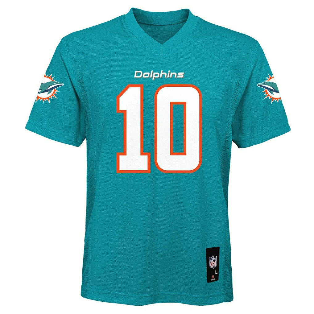 Tyreek Hill Miami Dolphins Youth Replica Player Jersey - Aqua cheap
