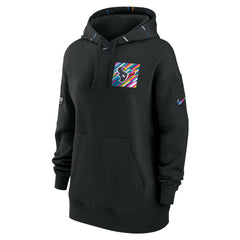 Houston Texans Women's 2023 NFL Crucial Catch Club Pullover Hoodie - Black | Nike discount