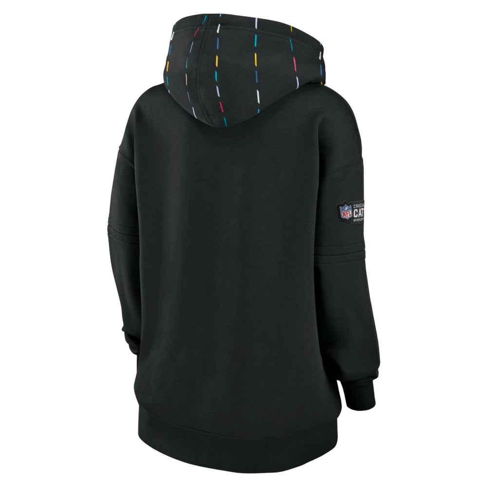 Houston Texans Women's 2023 NFL Crucial Catch Club Pullover Hoodie - Black | Nike discount
